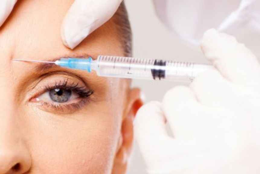 Botox facial e axilas